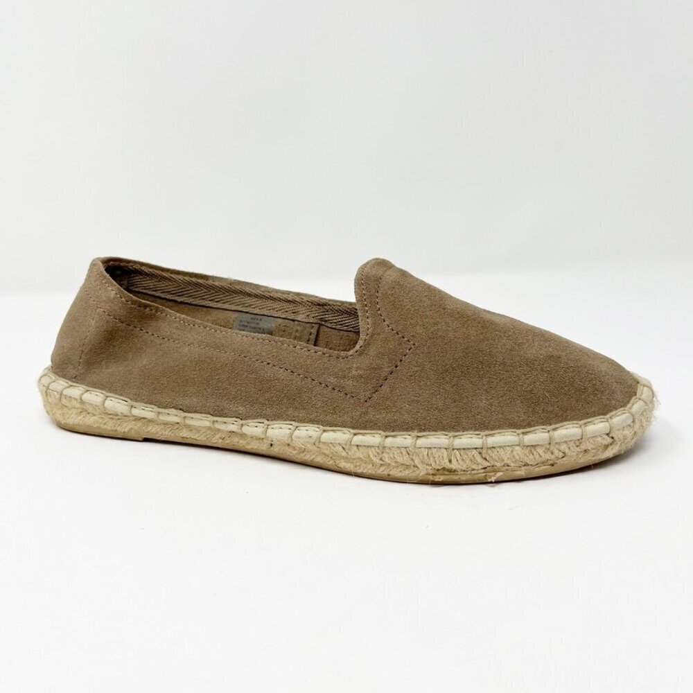Gap Loafer Women's Size 8 Oak Slip-In Flat Suede Espadrille